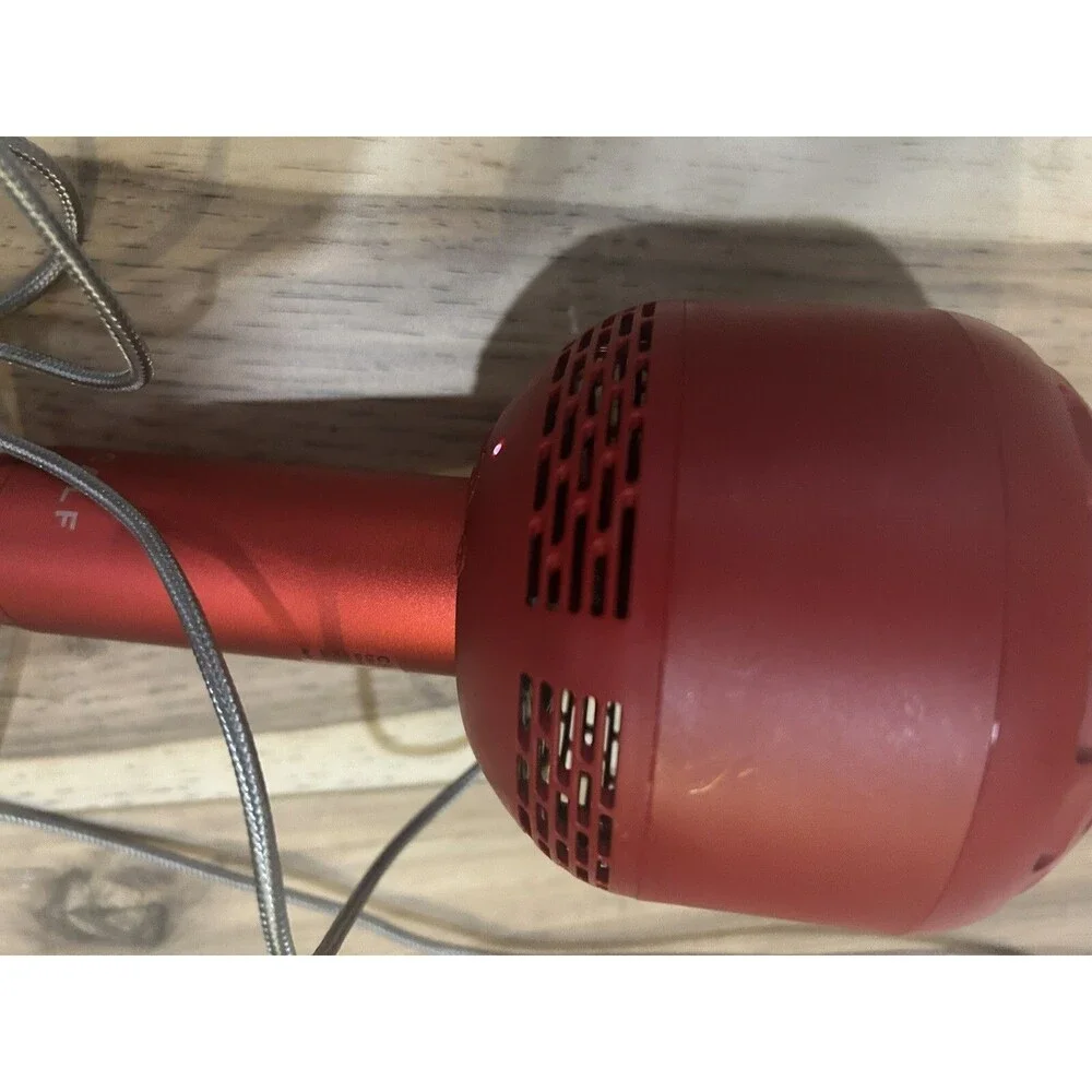 CALF Q5 Bluetooth Portable Wireless Karaoke Speaker Microphone Red Tested Works